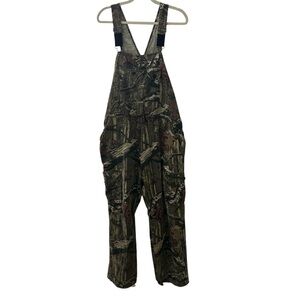 Mossy Oak Break Up Infinity camouflage hunting outdoor country overalls L
